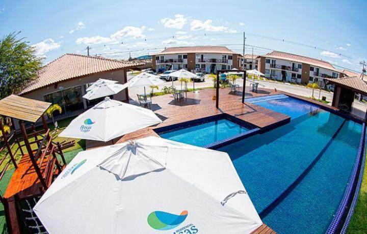Apartamento Beira Rio No Condominio Brisas Do Lago パウロ・アフォンソ エクステリア 写真